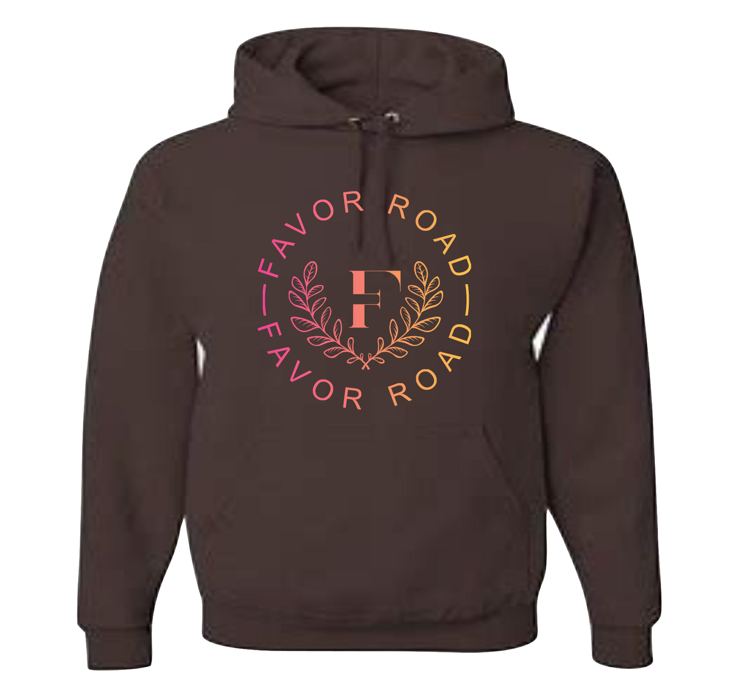 Favor Road - Chocolate Hoodie