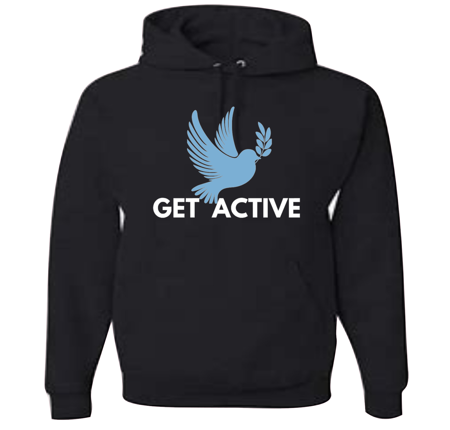 Get Active - Black Hoodie