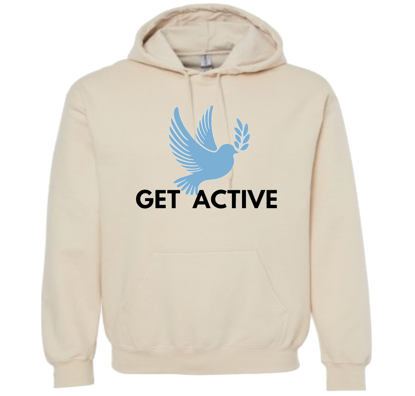 Get Active - Sand Hoodie