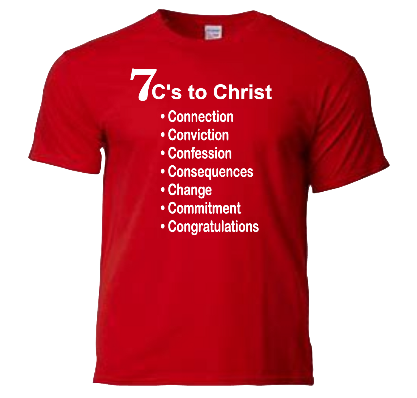 7 C's to Christ T-Shirt