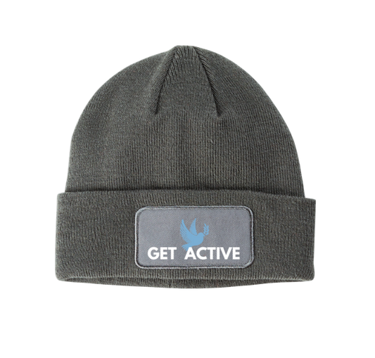 Get Active - Charcoal Beanie