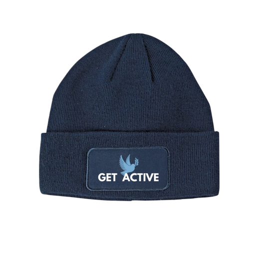 Get Active - Navy Beanie