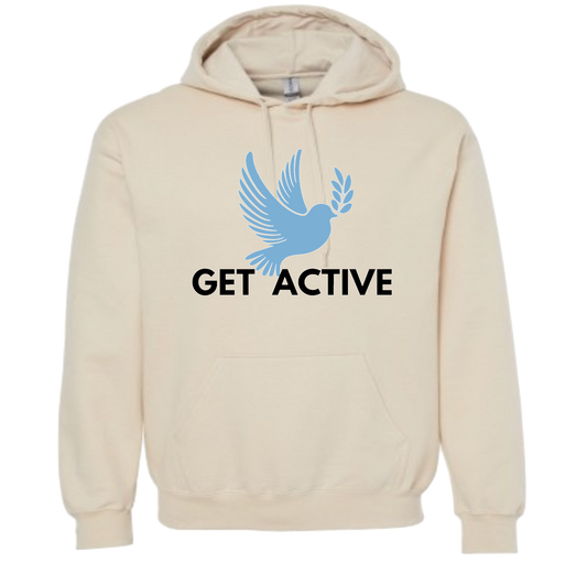 Get Active - Sand Hoodie